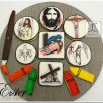 Stunning Stained Glass Cross Cake