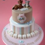 Splendid Bambi Christening Cake