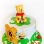 Wonderful Winnie the Pooh, Bees, and a Hunny Pot Cake