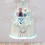 Elegant Disney Frozen Ice Castle Cake