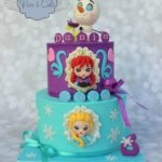 Marvelous Chibi Frozen Cake