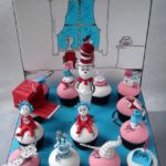 Hooray! We Have Cat In The Hat Cupcakes Today!