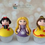 Kawaii Disney Princess Cupcakes