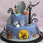 Jack Skellington, Sally, and the Mayor of Halloween Town Proclaim “Happy Birthday!”