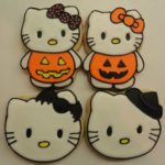 Splendid Hello Kitty Jack-O-Lantern Cookies