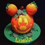 Mickey’s Not-So-Scary Halloween Pumpkin Cake
