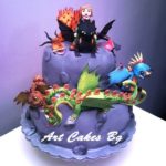 Splendid Dragons of Berk Cake