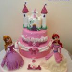 Ariel and Aurora Adorn This Disney Princess Cake