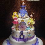 Magnificent Sofia the First 8th Birthday Cake