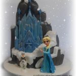 Fabulous Frozen Castle Cake