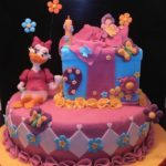 Look, Daisy Duck Brought A Giant Present To The Birthday Party