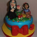 Fabulous Snow White  and the Snow Witch Cake