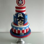 Amazing 30th Birthday Captain America Cake