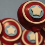 Splendid Captain America Shield Cake Pops