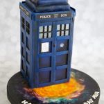 This Doctor Who TARDIS Cake is Terrific