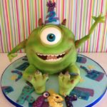 Fabulous Mike Wazowski 2nd Birthday Cake