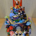 The Gang Is All Here On This Marvelous Alice in Wonderland Cake