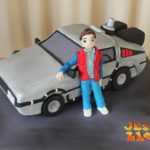 Cool Back To The Future Birthday Cake