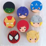 Cute Avengers Cupcakes