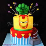 Marvelous Avengers 7th Birthday Cake