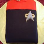 My Star Trek Uniform Cake