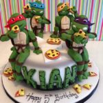 Marvelous Teenage Mutant Ninja Turtle Cake