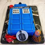 Cool TARDIS Cake