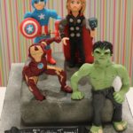 The Avengers Assemble On This 3rd Birthday Cake