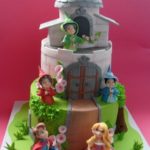 Adorable Sleeping Beauty Cake