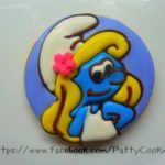 Splendid Smurf and Smurfette Cookies