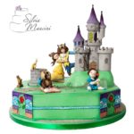 The Cutest Beauty and The Beast Cake