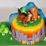 Fabulous Land Before Time Cake