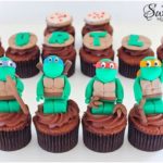 Cute LEGO Teenage Mutant Ninja Turtles Cupcakes