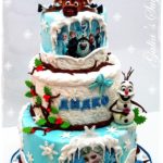 Sven Tops This Amazing Frozen Birthday Cake