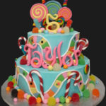 Superb Candy Land Cake