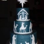 Superb Nativity Cake