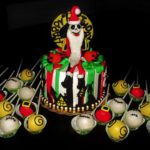 Splendid Nightmare Before Christmas Cake and Cake Pops