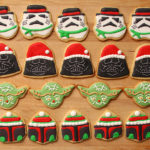 Festive Star Wars Christmas Cookies