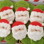 Adorable Santa Cookies