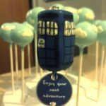 Marvelous TARDIS Cake Pop