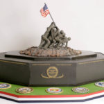 Fabulous Iwo Jima Memorial Cake