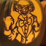 Terrific Hitchhiking Ghosts Pumpkin Carvings