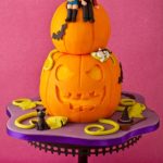 Stellar Star Trek Halloween Wedding Cake