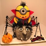 Fabulous Despicable Me Halloween Cake