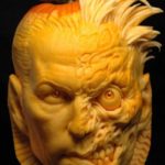Terrific Two-Face Pumpkin Carving