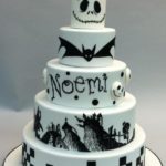 Gorgeous Nightmare Before Christmas Quinceañera Cake