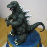 Superb Godzilla Cake Topper