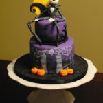 Splendid Nightmare Before Christmas Cake