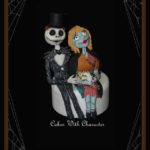 Marvelous Jack Skellington Cake Topper