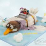 Sculpted Orville Rescuers Cake